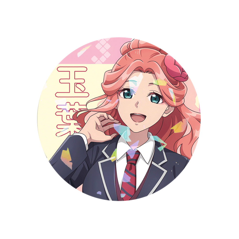 Circle Button Pin 58mm - Apothecary Diaries Kusuriya no Hitorigoto Part 2
