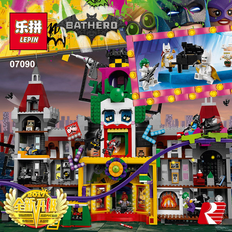 Lepin 07090 The Joker Manor Batman Ultiman Movie comaptible with Lego 70922