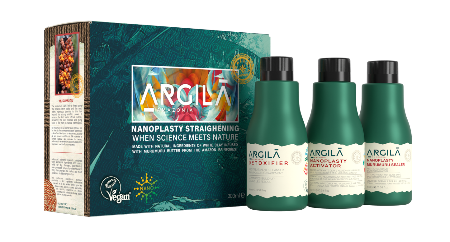 Argila Amazonia Kit Unidose 300ml