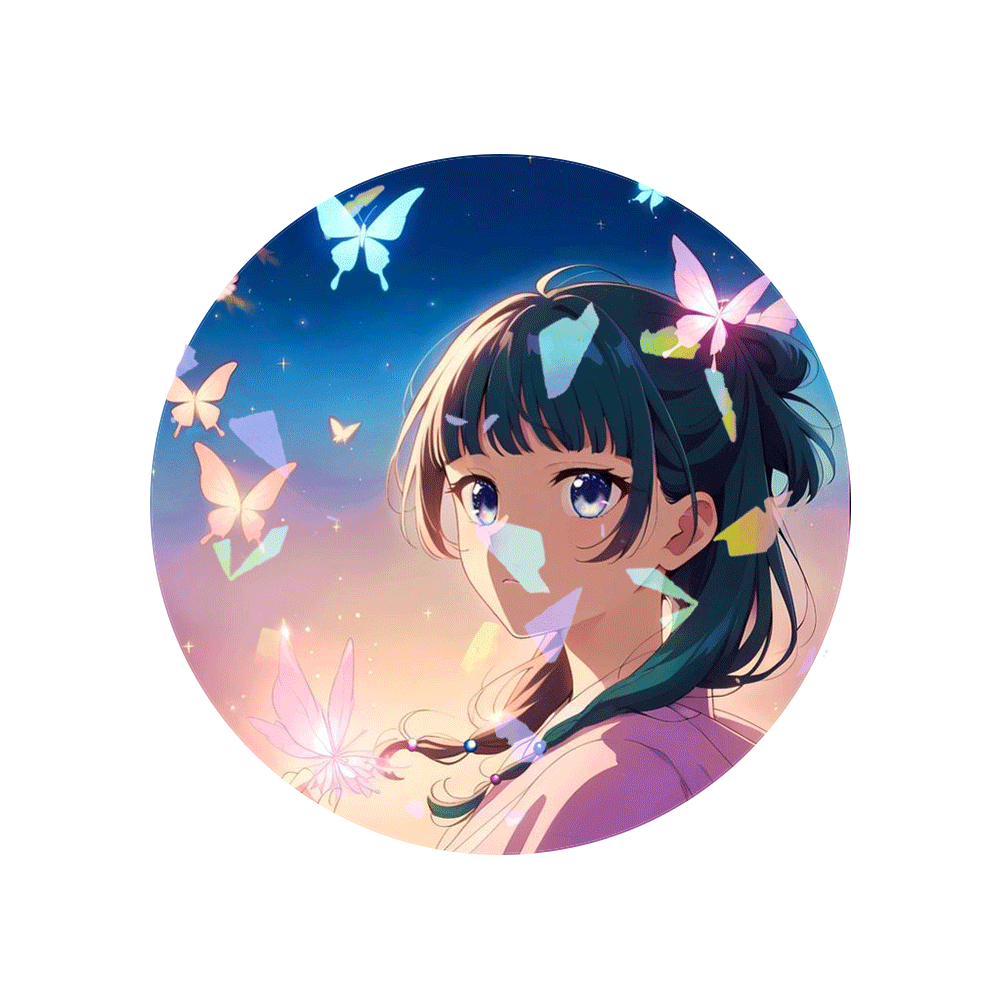 Circle Button Pin 58mm - Apothecary Diaries Kusuriya no Hitorigoto
