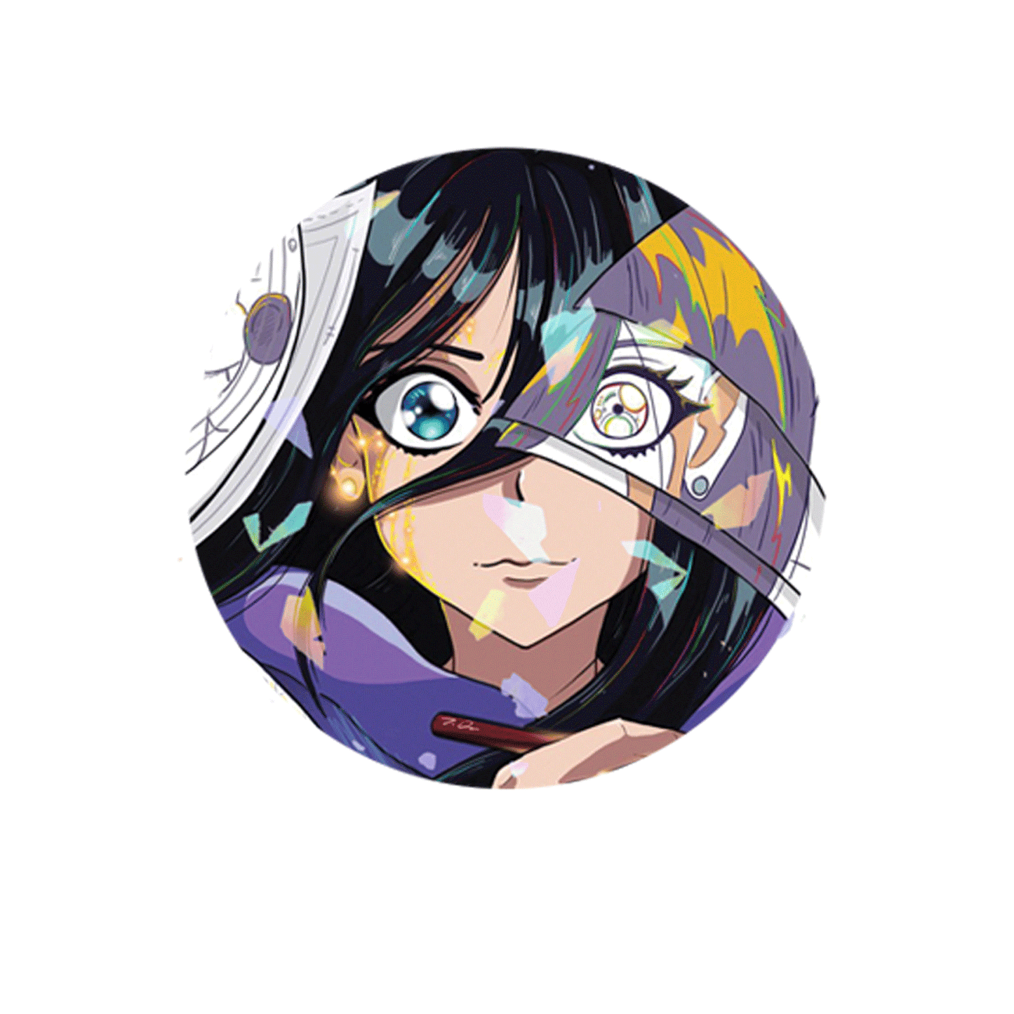 Circle Button Pin 58mm - Zenshu