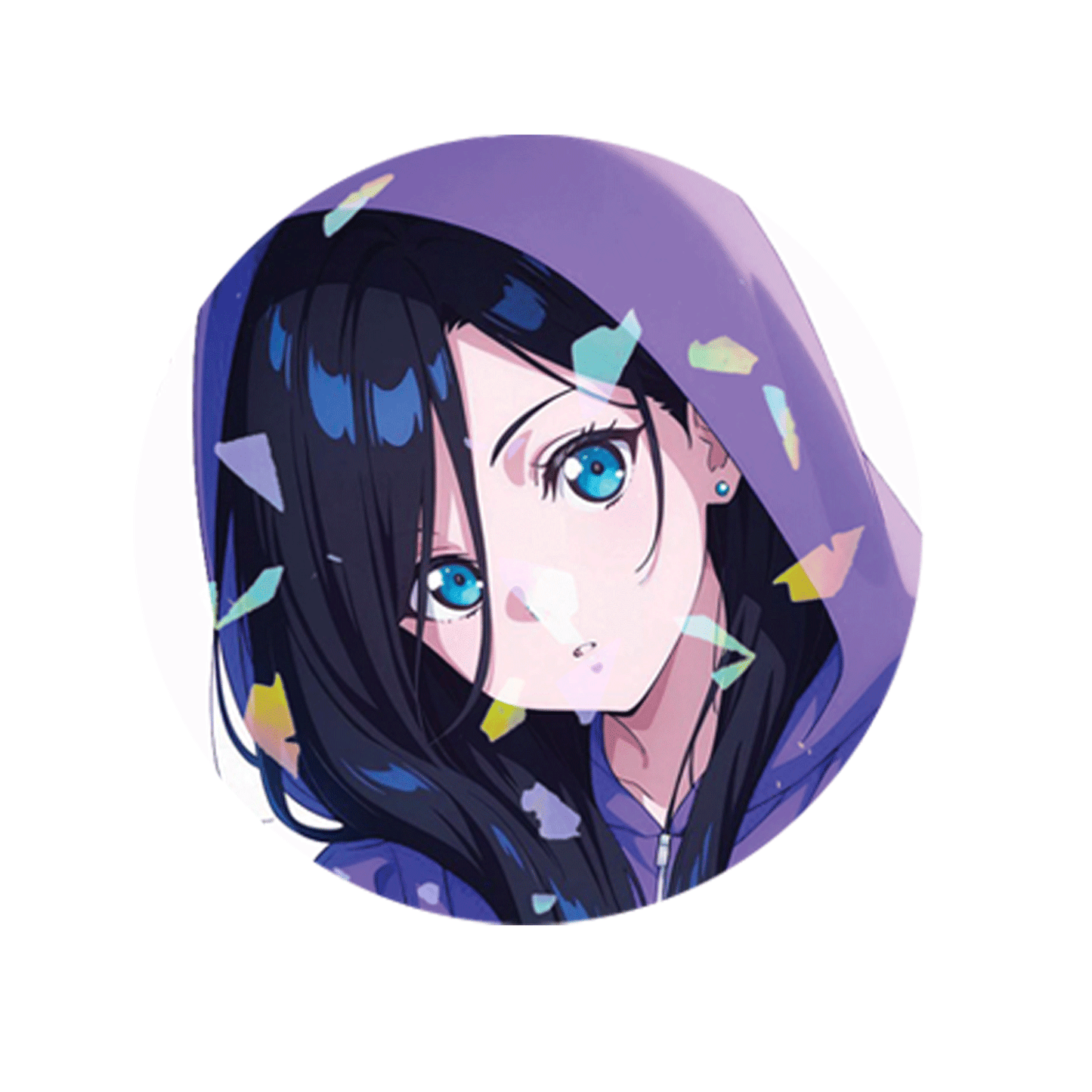 Circle Button Pin 58mm - Zenshu