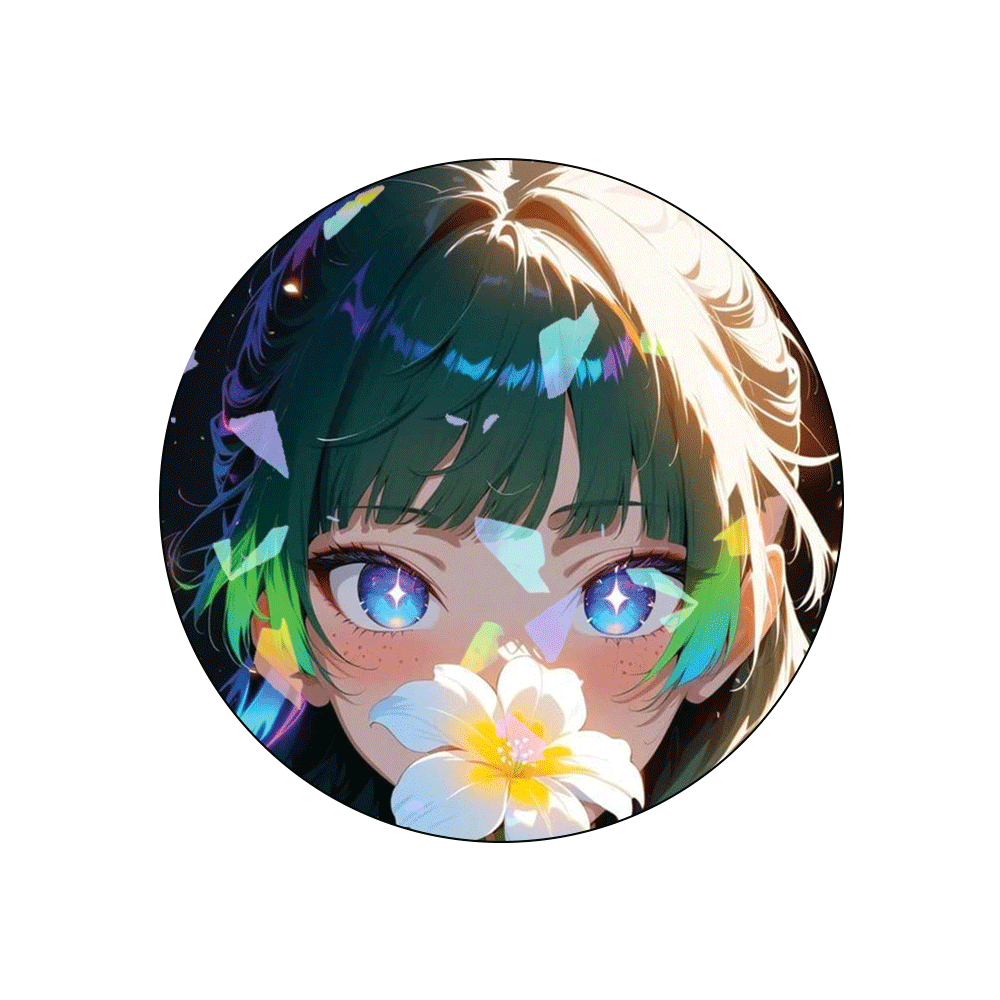 Circle Button Pin 58mm - Apothecary Diaries Kusuriya no Hitorigoto