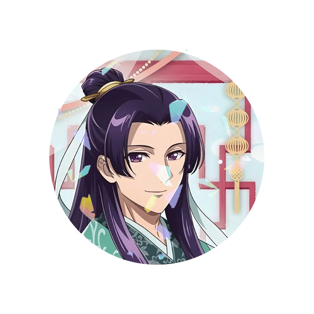 Circle Button Pin 58mm - Apothecary Diaries Kusuriya no Hitorigoto