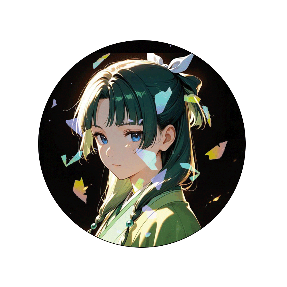 Circle Button Pin 58mm - Apothecary Diaries Kusuriya no Hitorigoto
