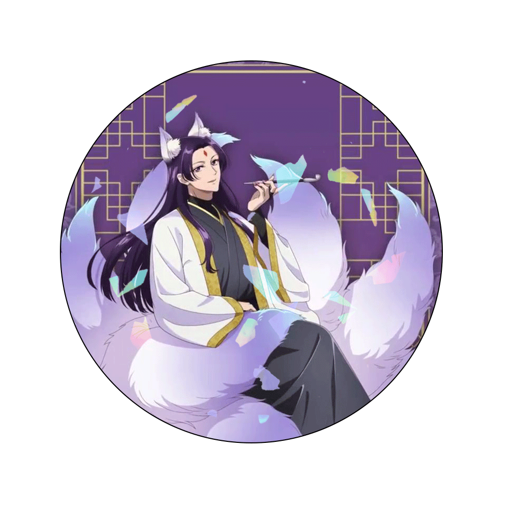 Circle Button Pin 58mm - Apothecary Diaries Kusuriya no Hitorigoto