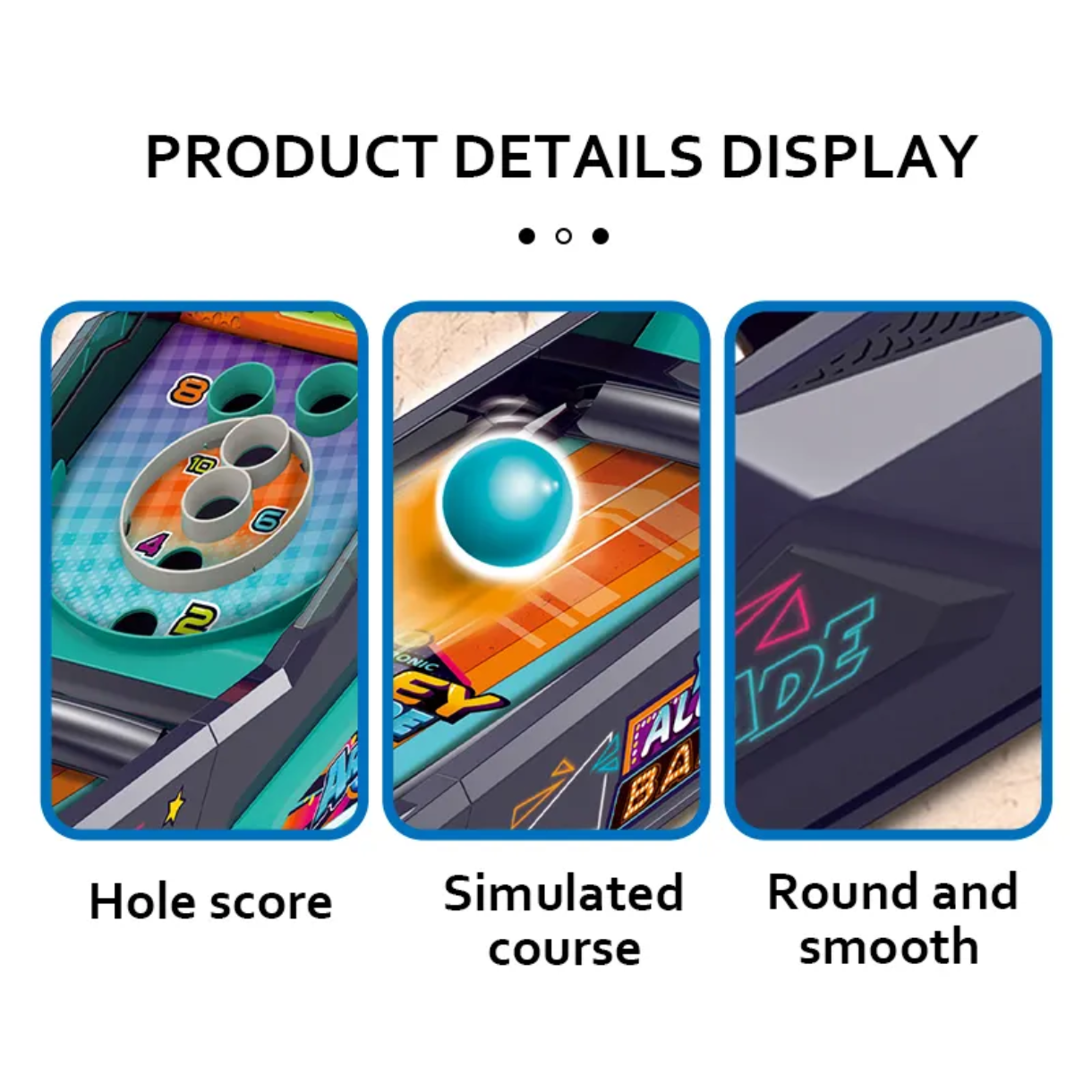 Electronic Arcade Alley Ball – 85cm Automatic Scoring Tabletop Game