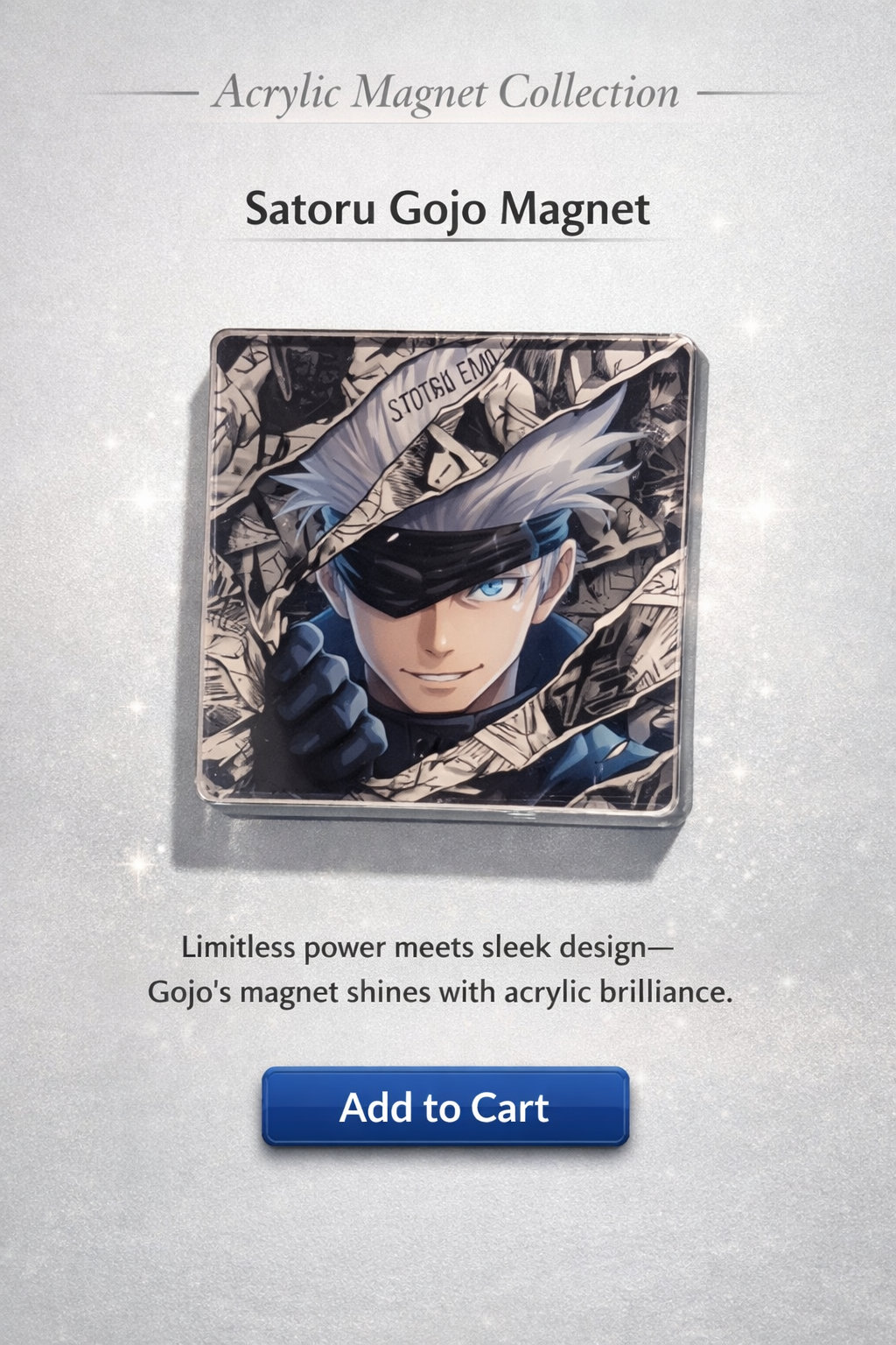 Jujutsu Kaisen Sorcerers & Curses Acrylic Magnets