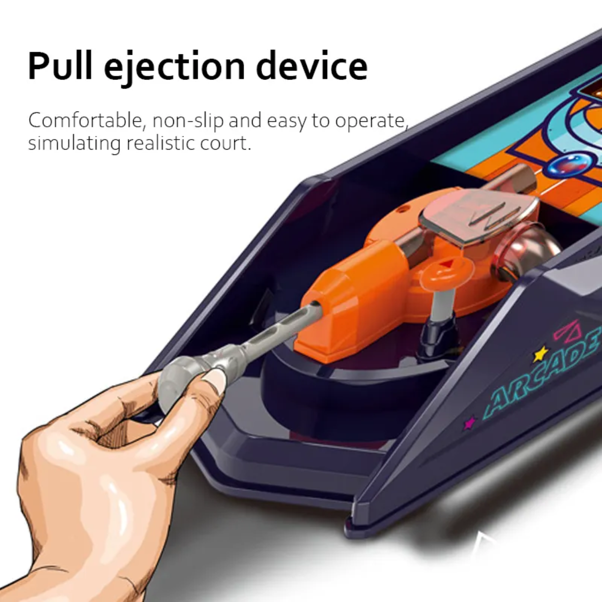 Electronic Arcade Alley Ball – 85cm Automatic Scoring Tabletop Game