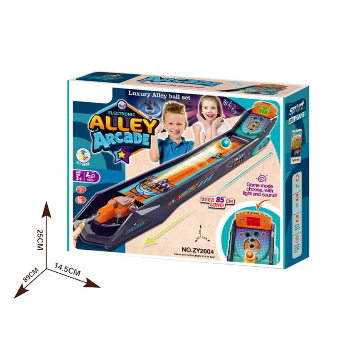 Electronic Arcade Alley Ball – 85cm Automatic Scoring Tabletop Game